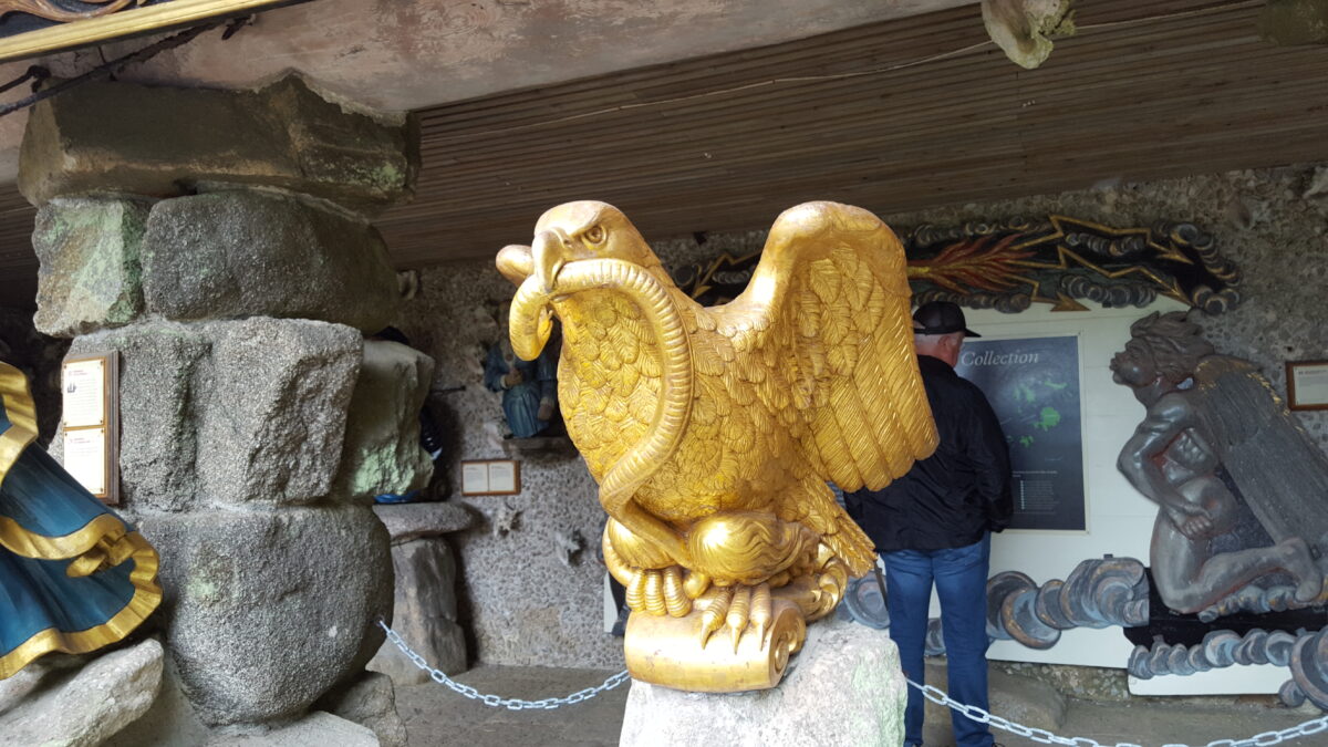 Gallionsfiguren versunkener Schiffe