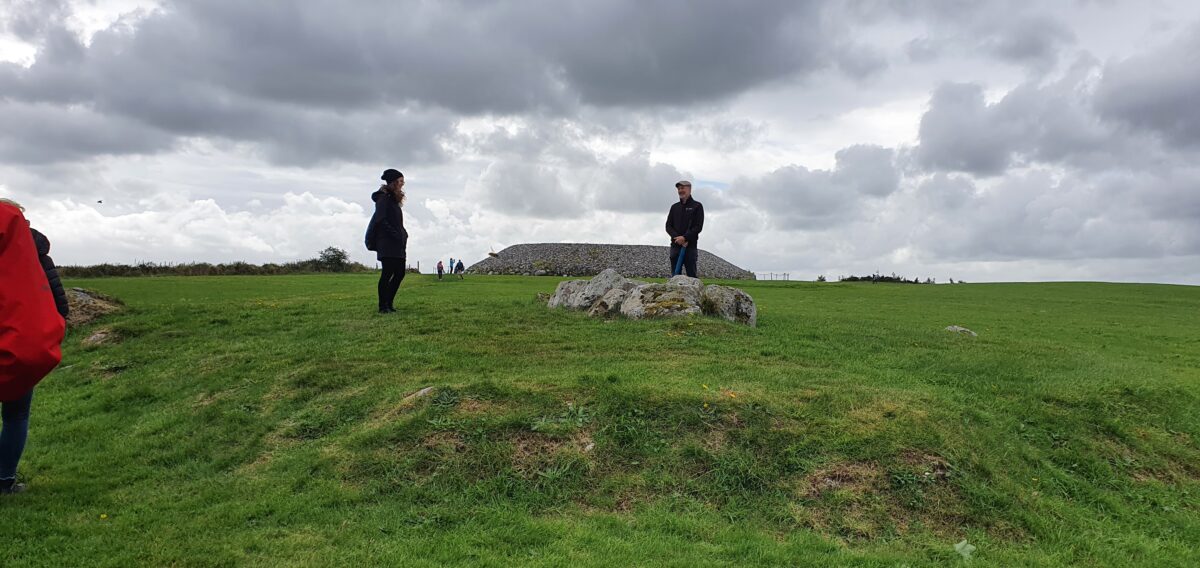 Megalith-Gräber von Carrowmore - unterwegs mit Steve