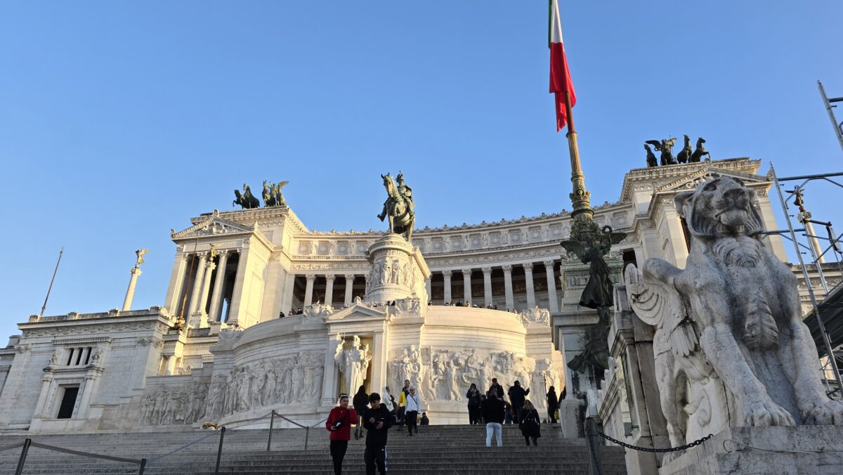 Vittorio Emanuel II. - Denkmal- für den ersten König des vereinten Italien