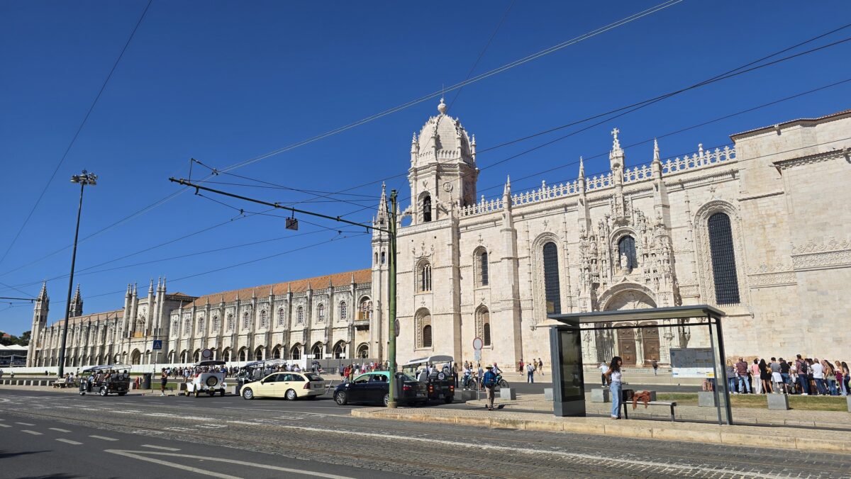 angekommen am Hieronymus-Kloster
