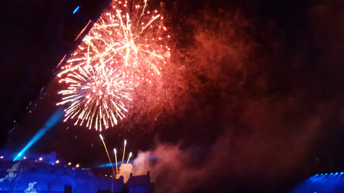 Feuerwerk als Höhepunkt