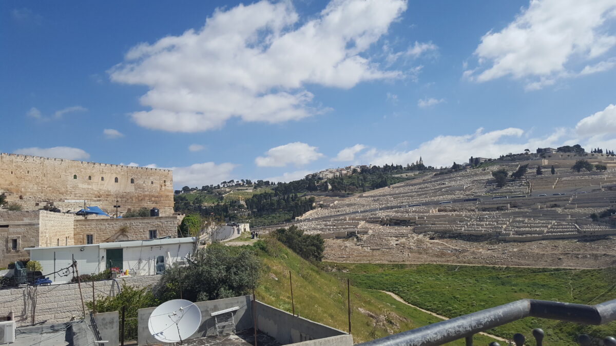 Blick von der Davidstadt
