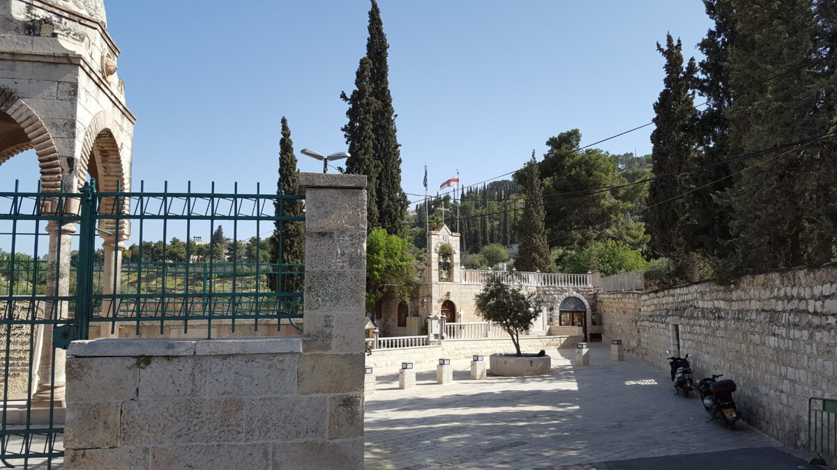 Spaziergang zur Stadt