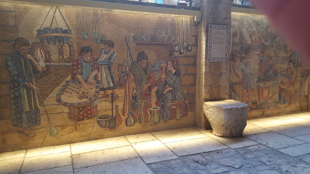 Ausgrabungen im jüdischen Viertel