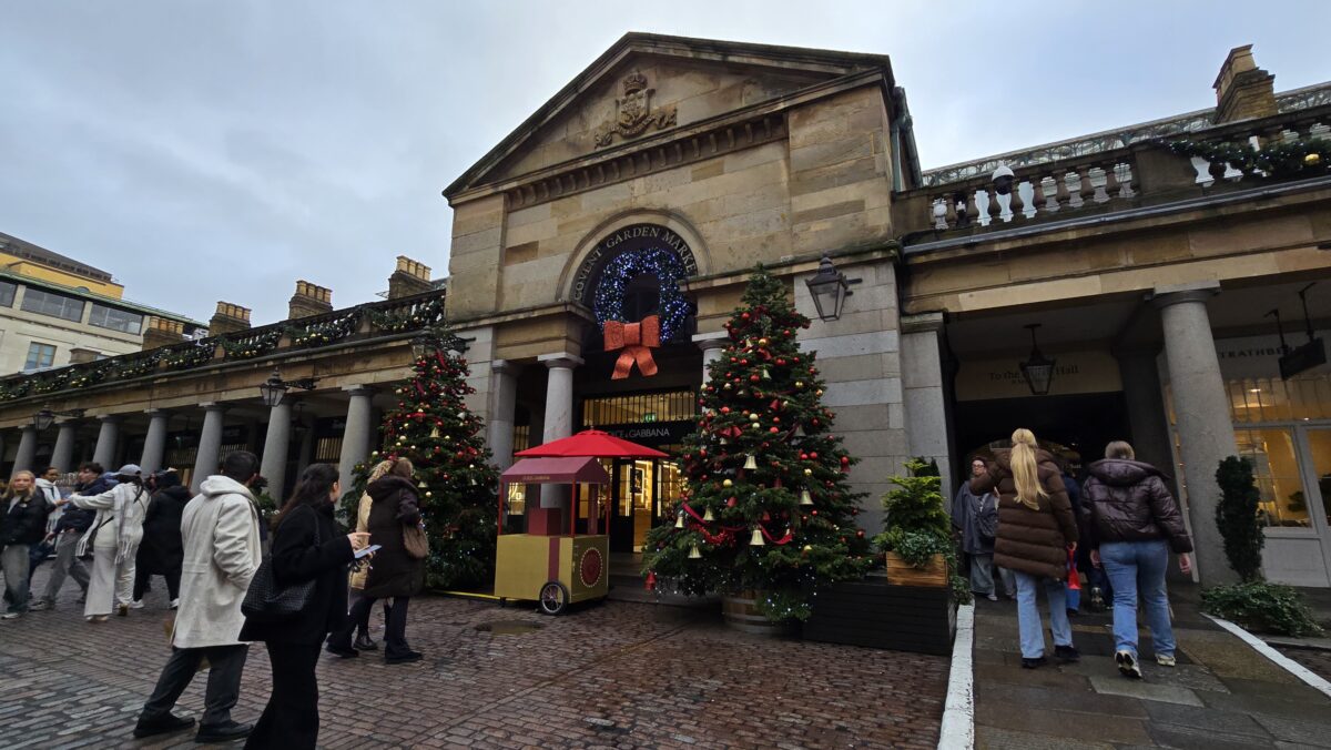 weihnachtlicher Covent Garden
