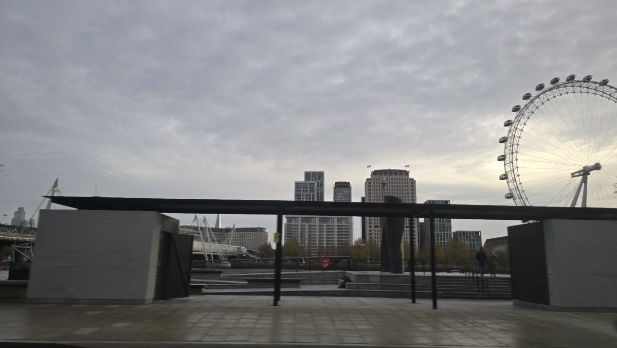 auf dem Weg zum Flughafen