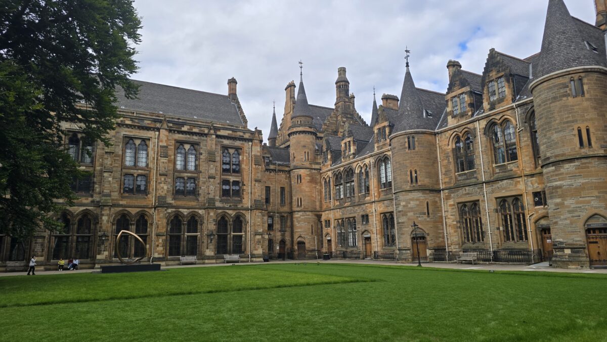 Besuch der Uni Glasgow