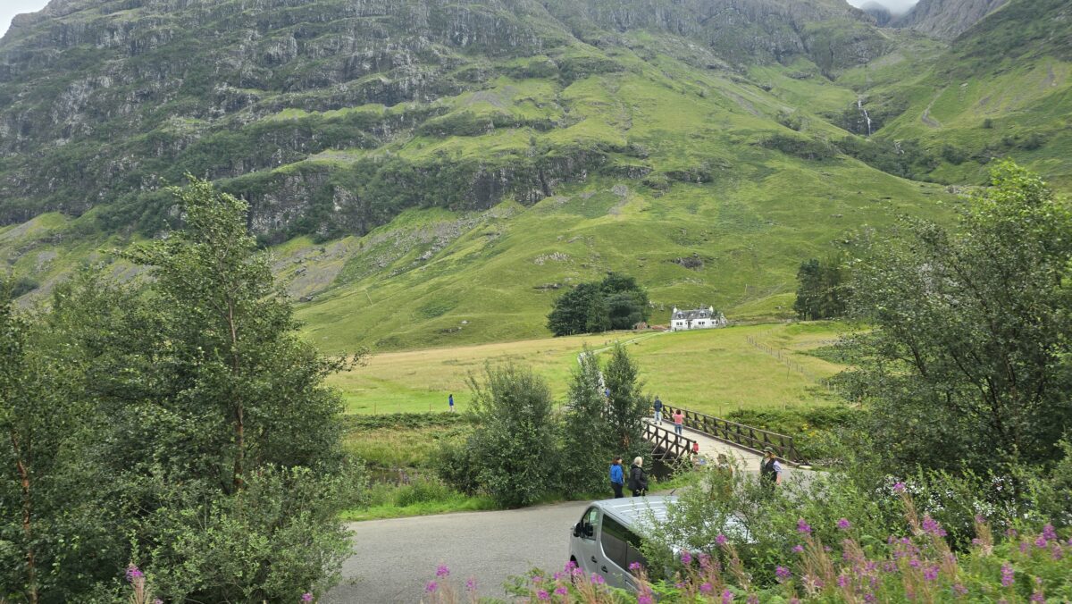 Fahrt durchs Glen Coe