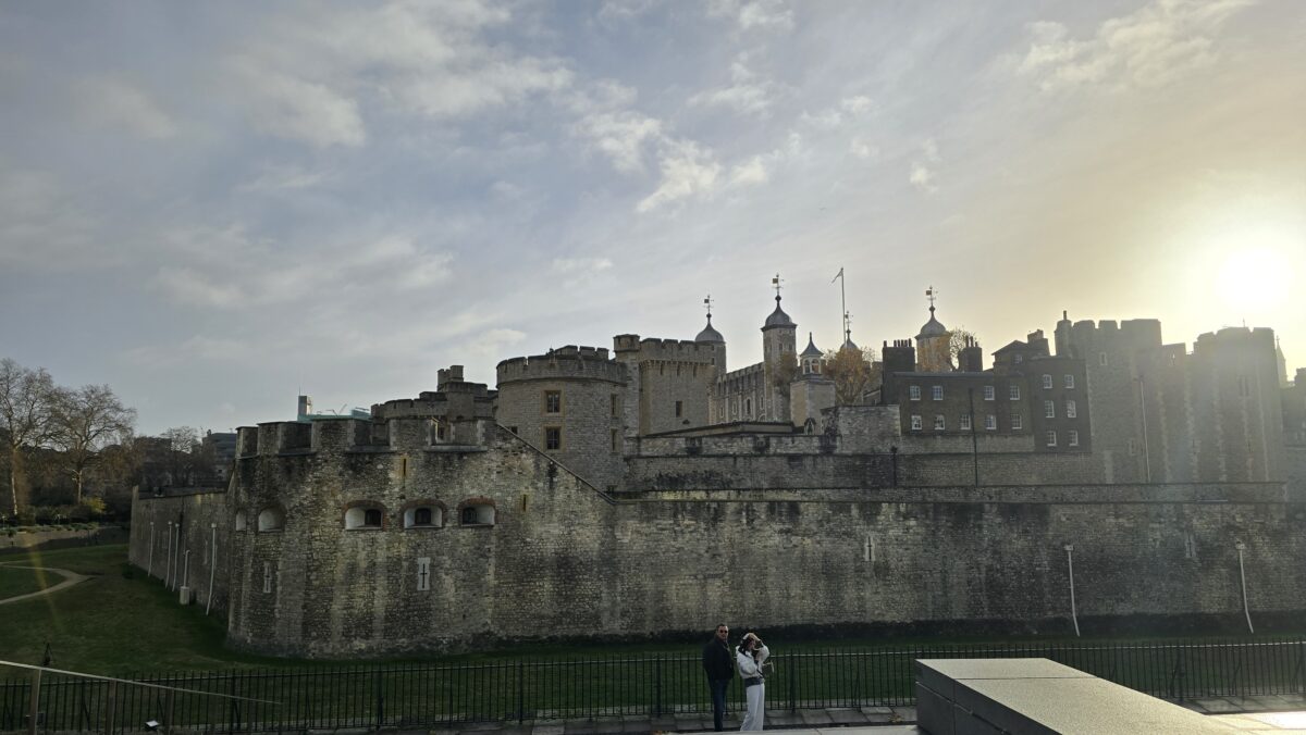 Guten Morgen mit Blick auf den Tower of London