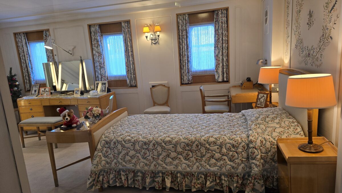 Königsgemächer auf der Royal Yacht Britannia