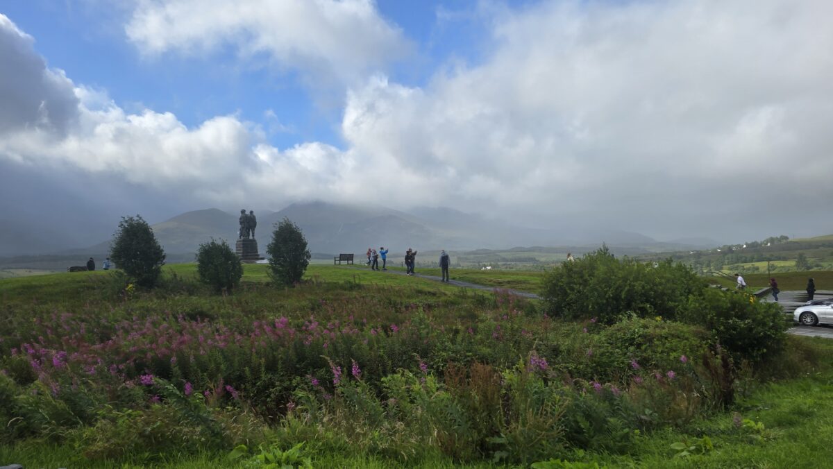 Sturm in den Highlands