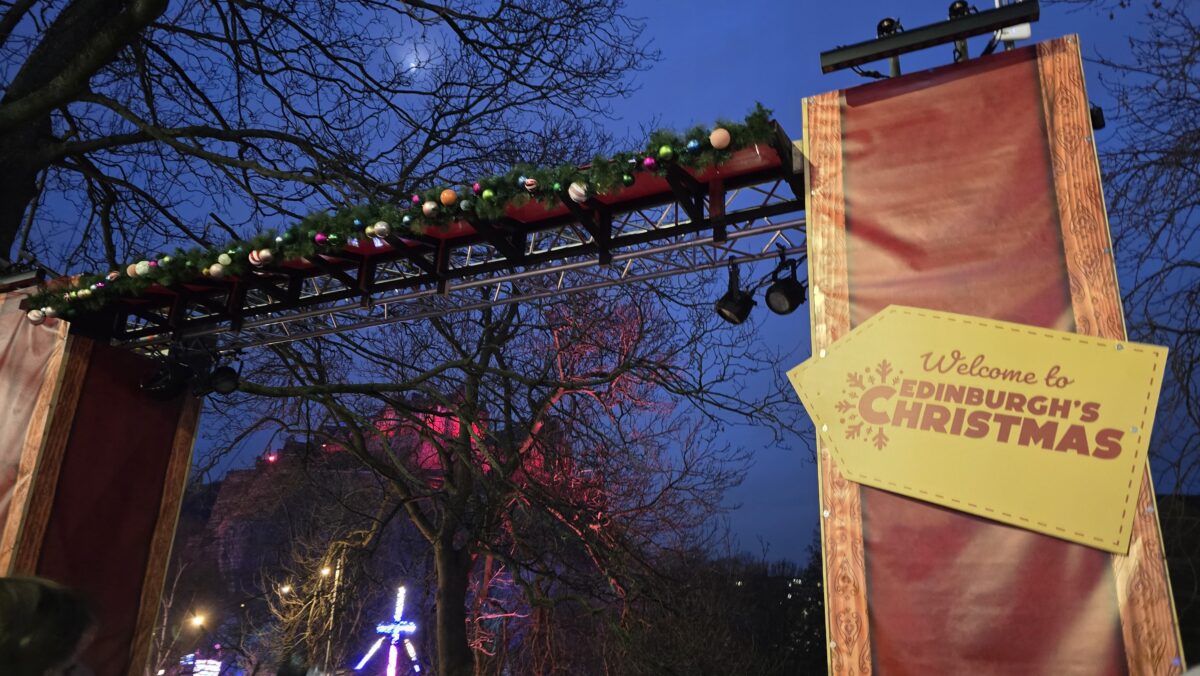 Weihnachtsmarkt Edinburgh