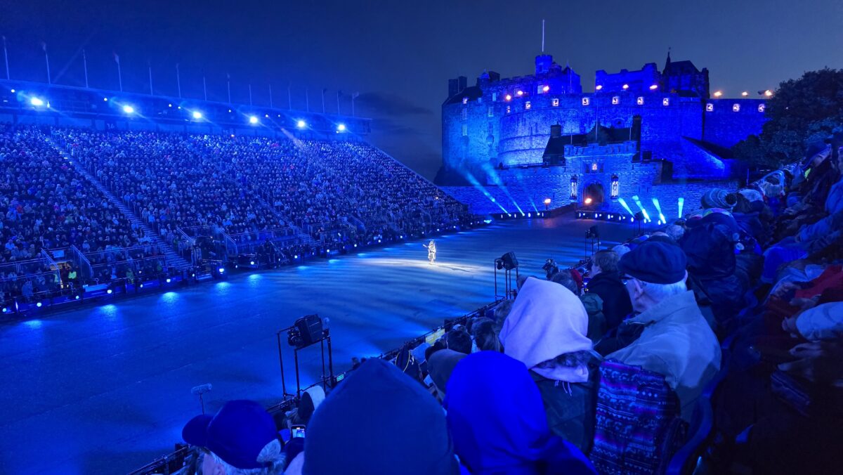 das Tattoo beginnt...