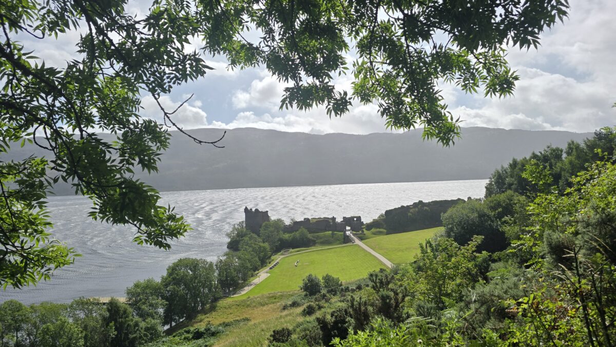heute wegen Orkan geschlossen- Urquhart Castle