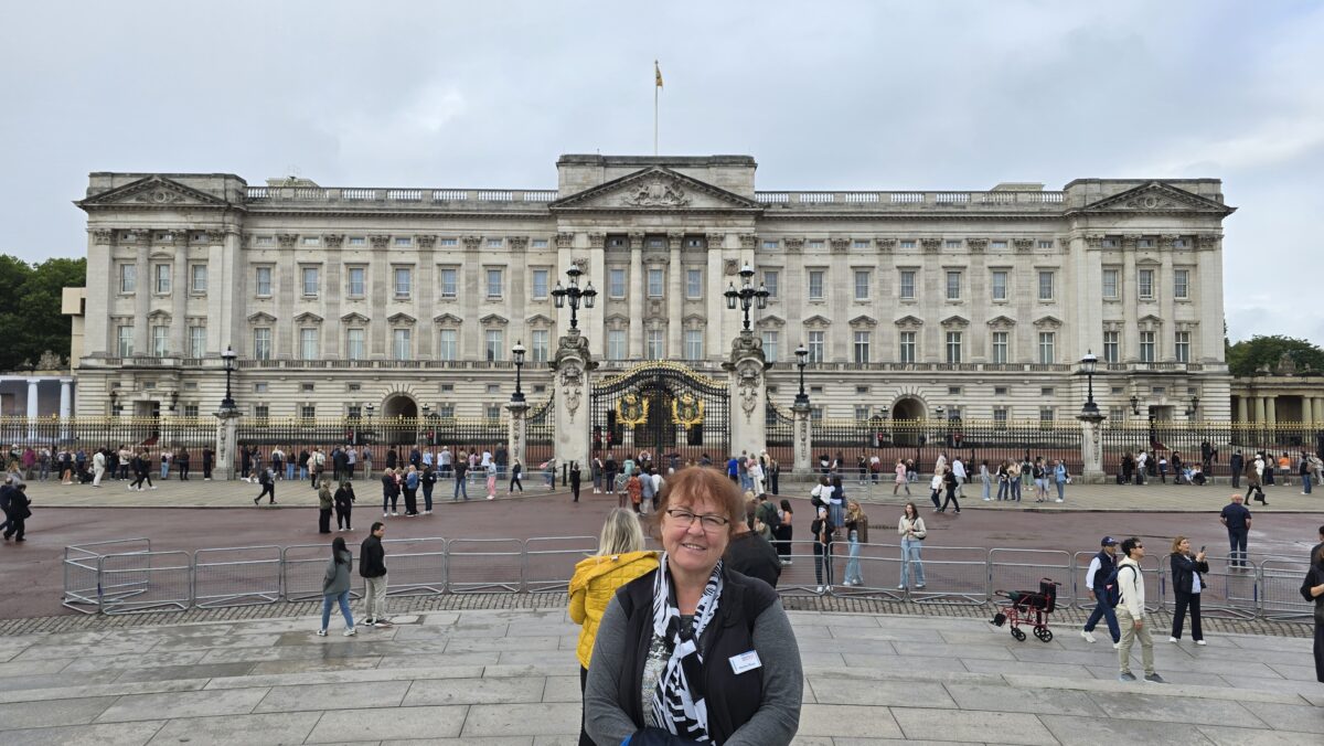 Stopp am Buckingham Palast