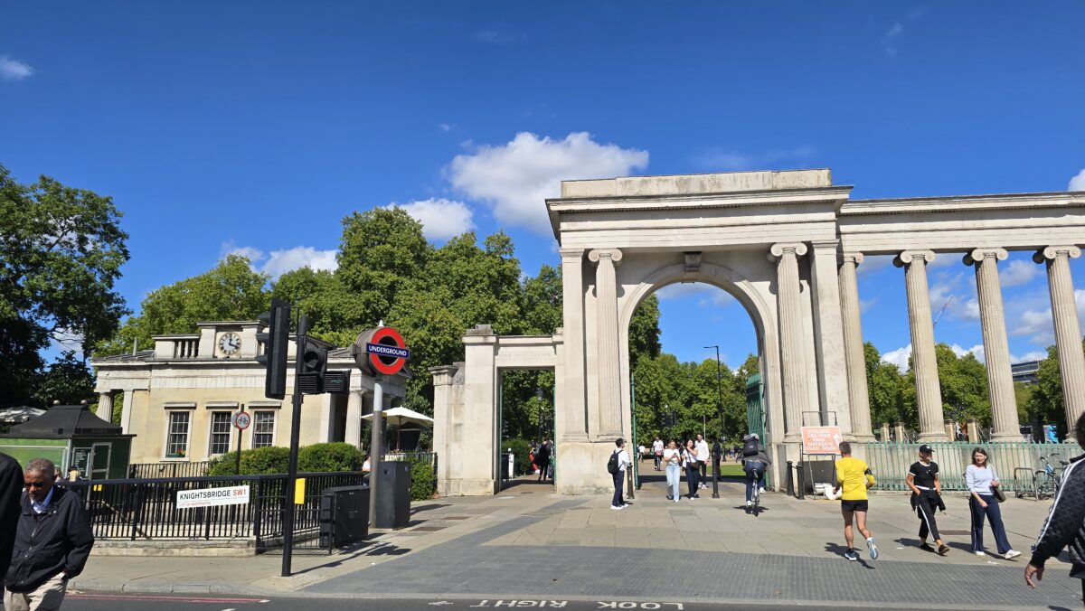 Eingang zum Hyde Park