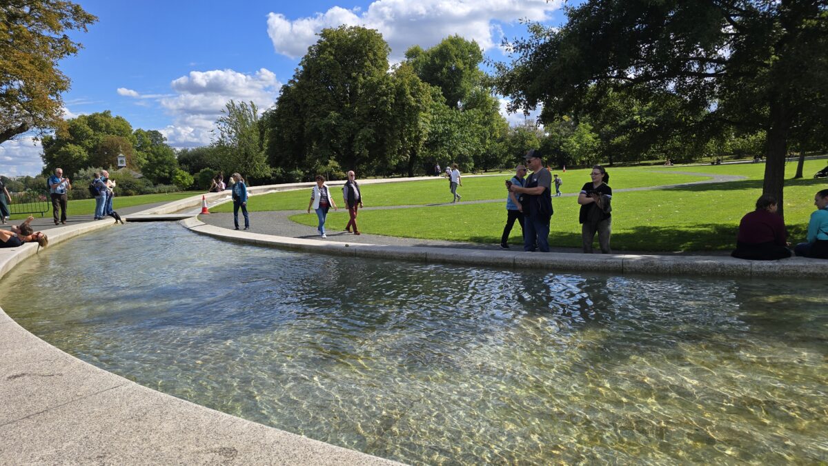 Memorial Fountain für Diana